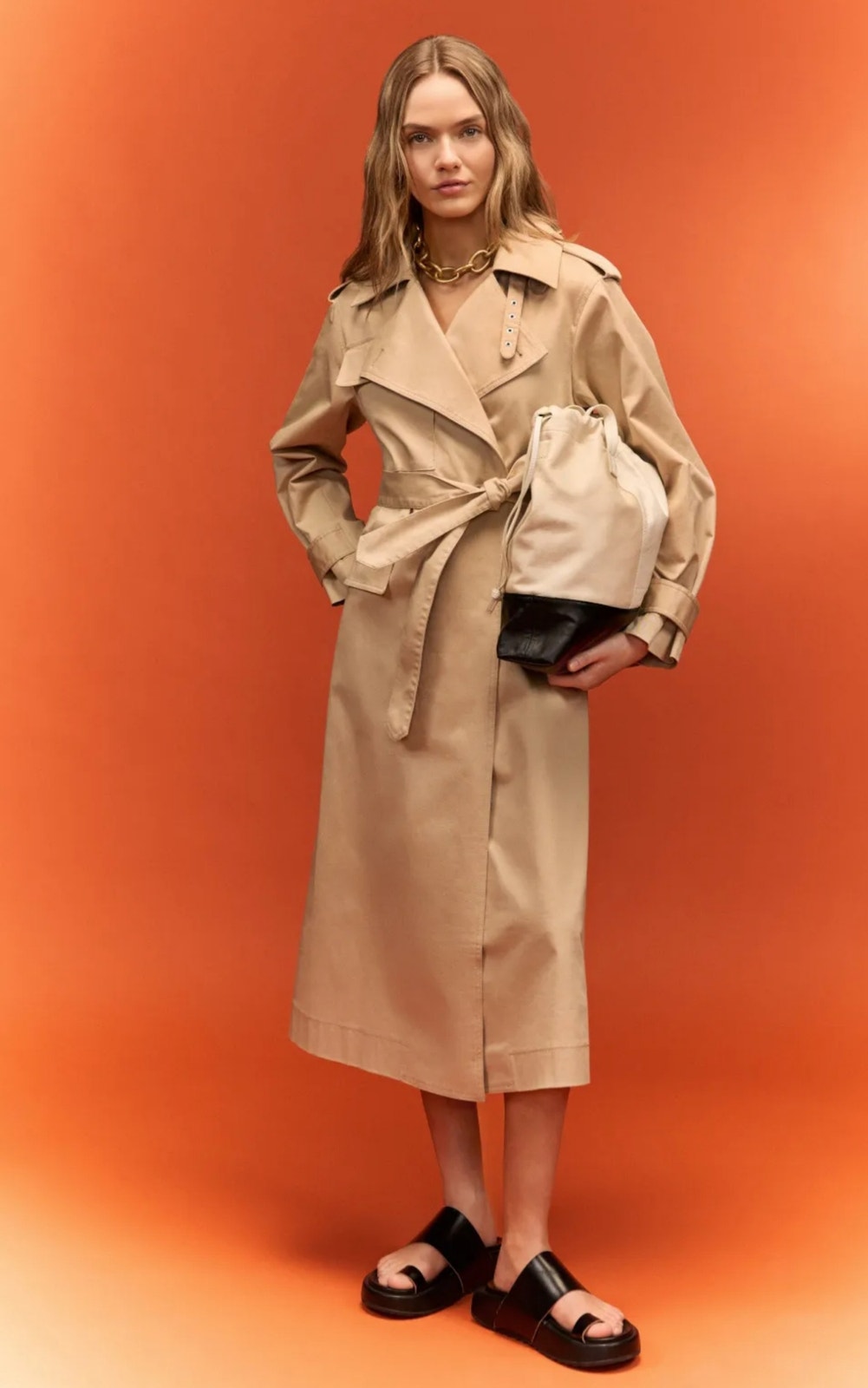 Plan C X Rtr Classic Trench Coat Women Size Xs